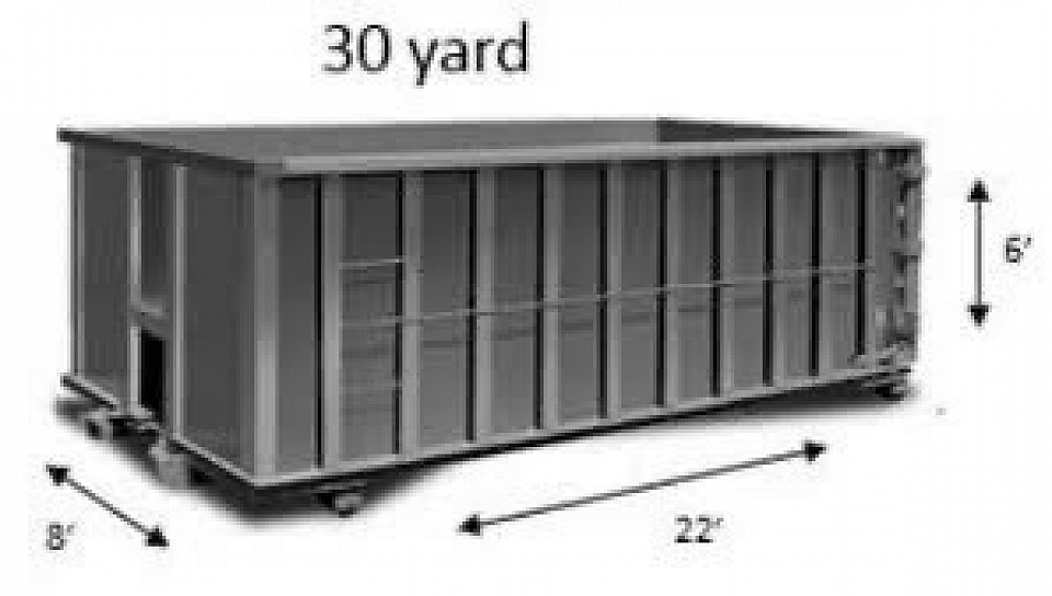 30/yd. Container. Initial Rental Period Is $500 For 1-3 Days. Then $500/Day Minimum After Rental Period Has Ended. Prices Subject To Change